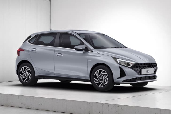 Hyundai I20 Color Typhoon Silver